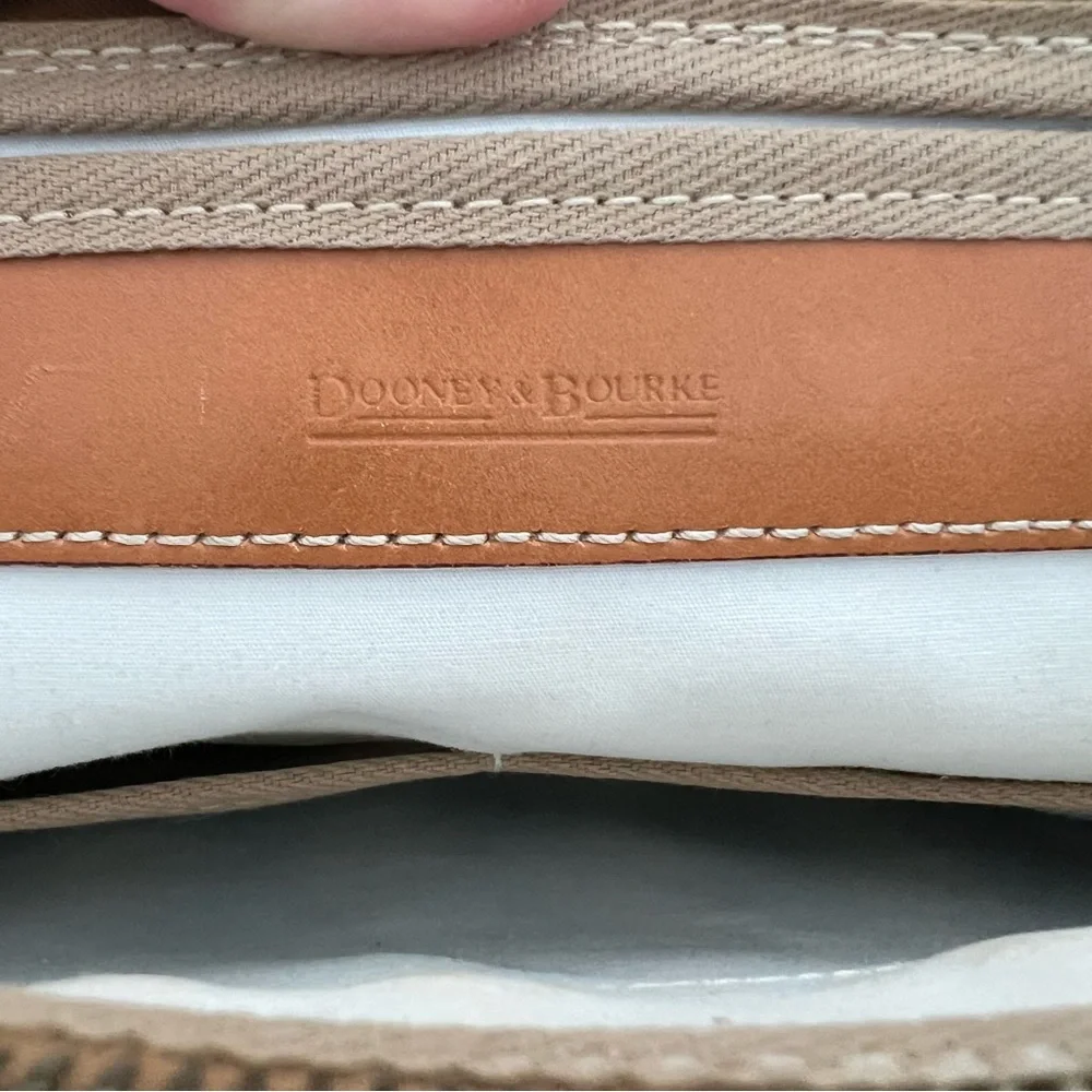 Dooney & Bourke vintage purse. Blue & white gingham - Picture 9 of 11